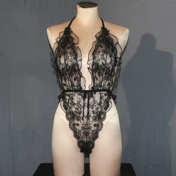 Victoria's Secret Designer Collection Lace Teddy